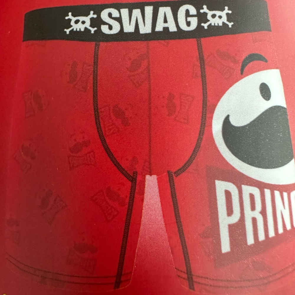 SWAG Pringle's Boxer Briefs Size S (Waist 28-30) New In Can‎